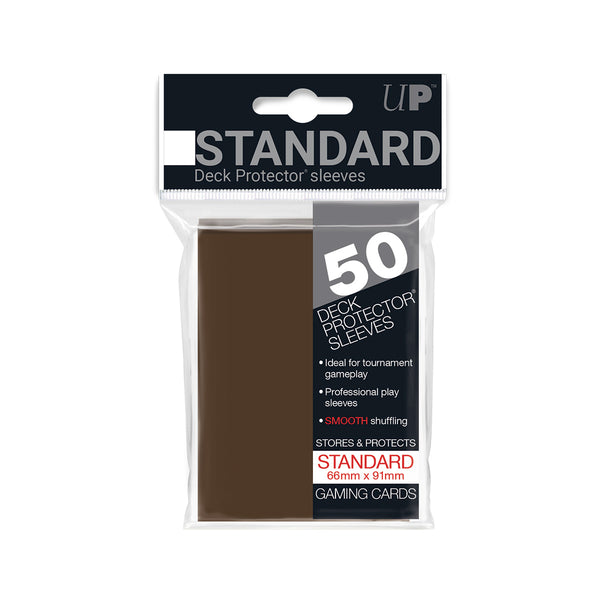 UltraPro Deck Protector Sleeves Brown