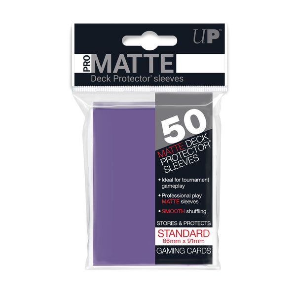 UltraPro Pro-Matte Sleeves Purple