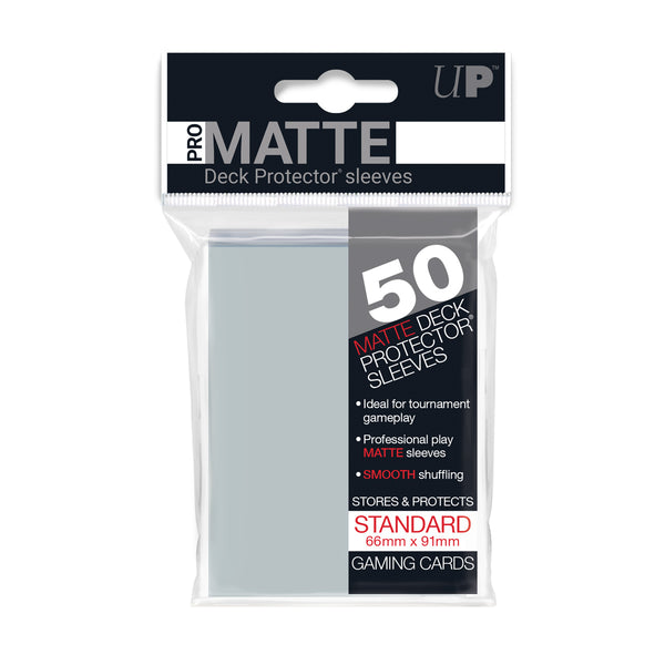 UltraPro Pro-Matte Sleeves Clear