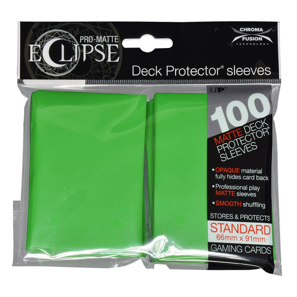 UltraPro Pro-Matte Eclipse Sleeves Lime Green