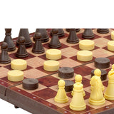 Magnetic Chess & Draughts Set - Small