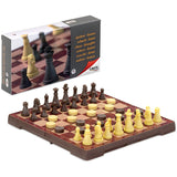 Magnetic Chess & Draughts Set - Small