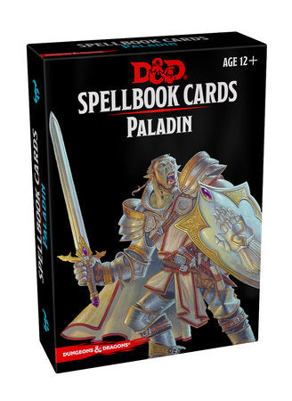 Dungeons & Dragons 5e Spellbook Cards: Paladin