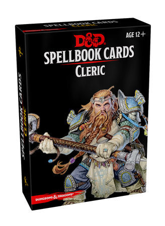 Dungeons & Dragons 5e Spellbook Cards: Cleric