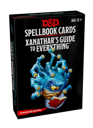 Dungeons & Dragons 5e Spellbook Cards: Xanathar's Guide to Everything