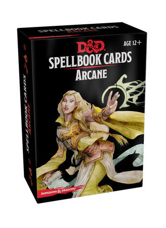 Dungeons & Dragons 5e Spellbook Cards: Arcane