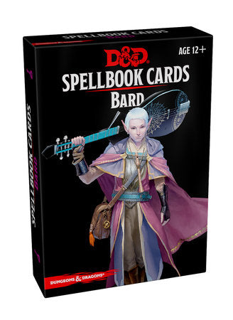 Dungeons & Dragons 5e Spellbook Cards: Bard