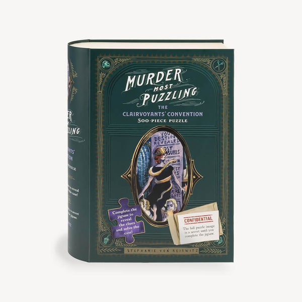 Murder Most Puzzling The Clairvoyants' Convention 500-Piece Puzzle