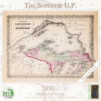 500 Superior UP Map