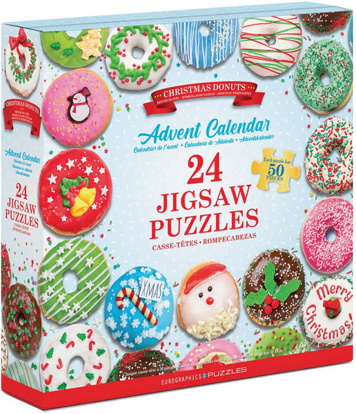 Puzzle Advent Calendar: Christmas Donuts