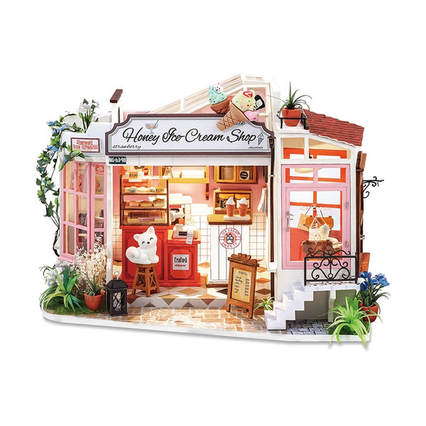 DIY Miniature House: Honey Ice-Cream Shop