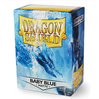 Dragon Shield Matte Baby Blue Sleeves (100)