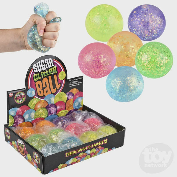 Squeezy Glitter Sugar Ball