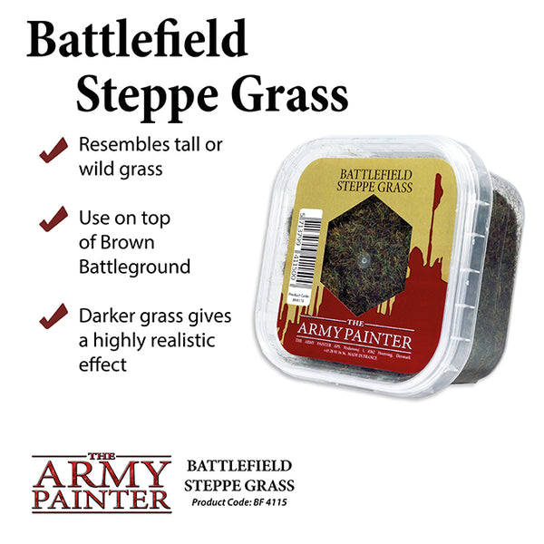 Army Painter Basing: Battlefield Steppe Grass