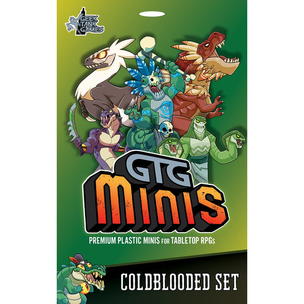 Geek Tank 2D Minis: Coldblooded Set
