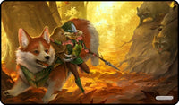 Gamermats Premium Playmat: Corgi and Elf