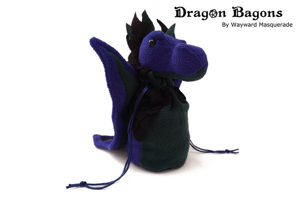 Dice Bag: Dragon Bagons Purple-Green