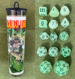 Dungeon Crawl Classics Dice: Chaotic Wizard (Glow in the Dark)