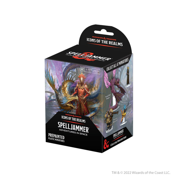 D&D Icons of the Realms Spelljammer Adventures in Space Booster Pack
