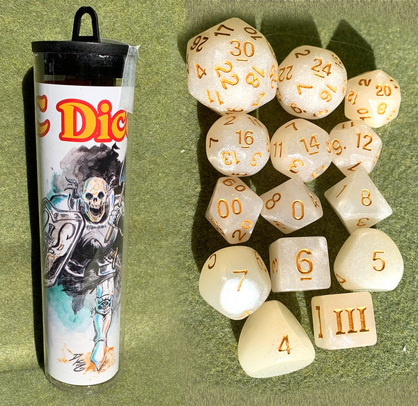 Dungeon Crawl Classics Dice: Skeleton-Saint