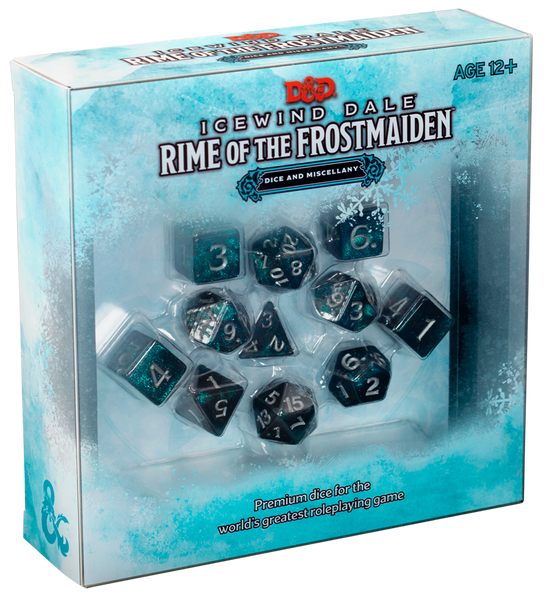 Dungeons & Dragons 5e Icewind Dale Rime of the Frostmaiden Dice and Miscellany