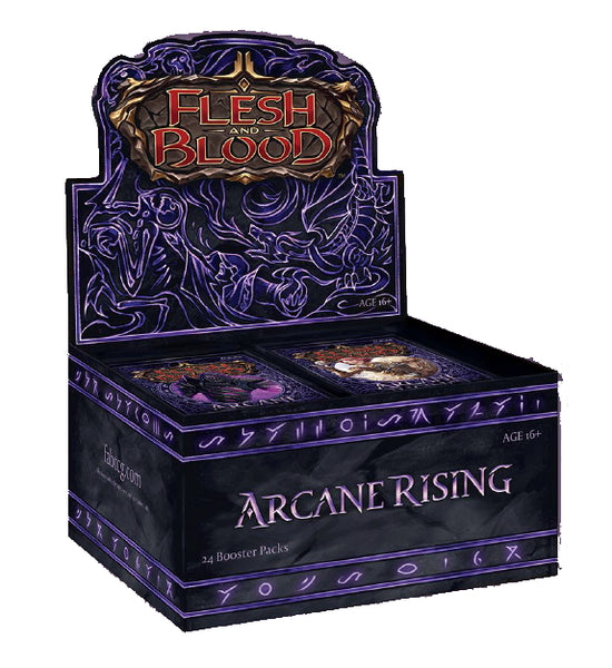 Flesh and Blood: Arcane Rising (Unlimited) Booster Display