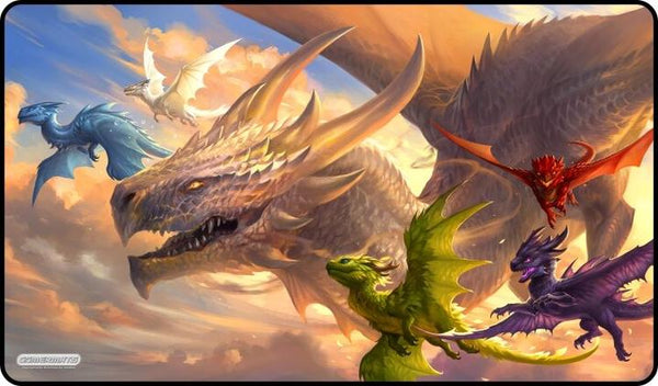 Gamermats Playmat: Baby Dragons Flight Lessons