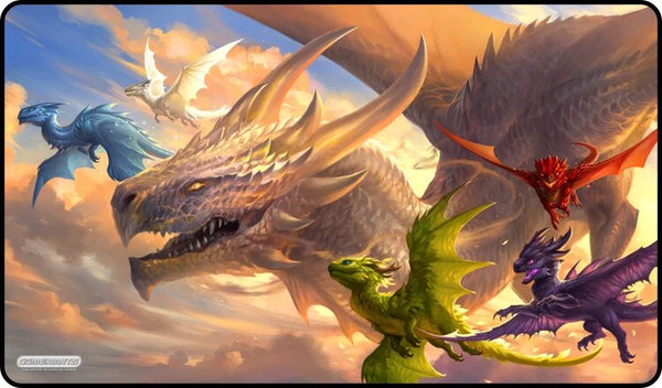 Gamermats Premium Playmat: Baby Dragons Flight Lessons