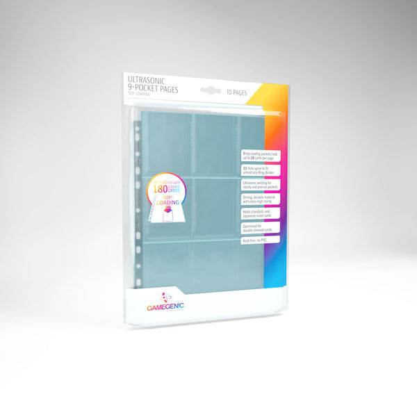 Gamegenic 9-Pocket Pages Top-Loading Pack (10 pages)