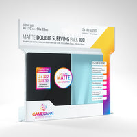 Gamegenic Matte Standard Sleeves Double Sleeving Pack (2x100)