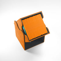 Gamegenic Squire 100+ Card Convertible Deck Box: Orange