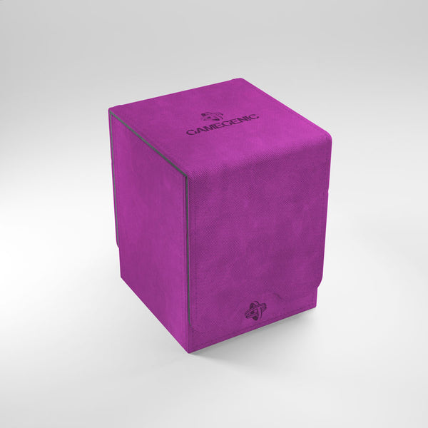 Gamegenic Squire 100+ Card Convertible Deck Box: Purple