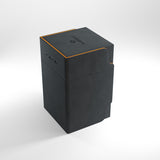 Gamegenic Watchtower 100+ XL Convertible Deck Box: Black/Orange