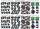 Geek Tank 2D Minis: Underdark Set