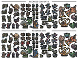 Geek Tank 2D Minis: Wildlands Set