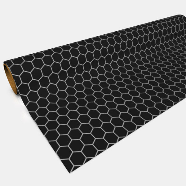Gaming Paper Roll Hex Black