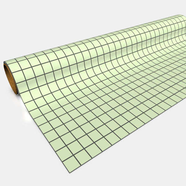 Gaming Paper Roll Square Green