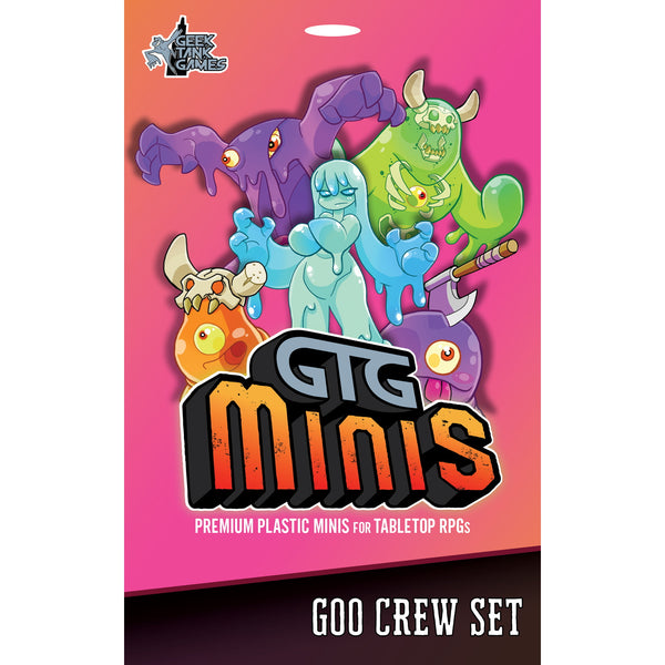 Geek Tank 2D Minis: Goo Crew Set