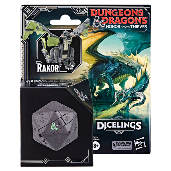 D&D Honor Among Thieves Dicelings: Black Dragon