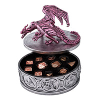 Dragon Guardian Dice Box: Metallic Purple