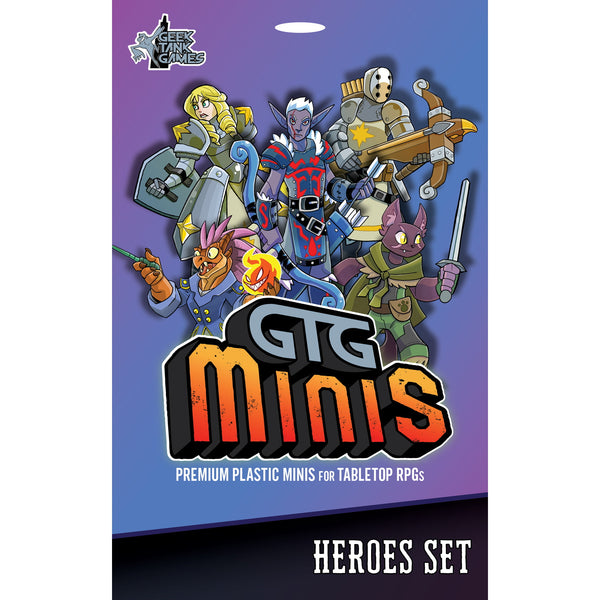 Geek Tank 2D Minis: Heroes Set II