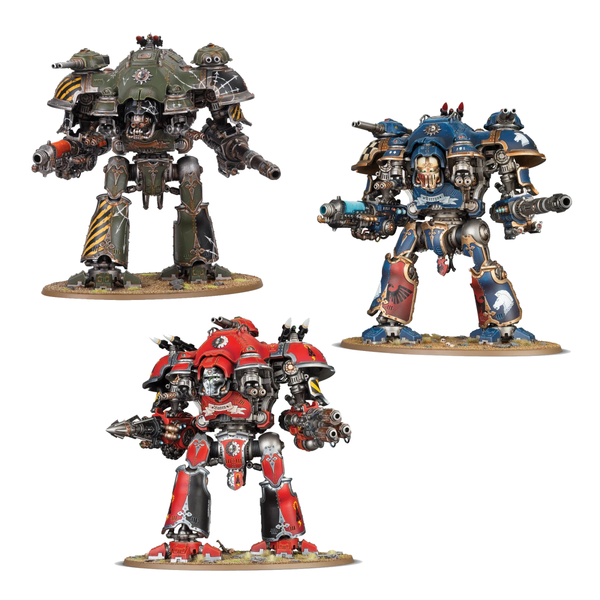 Imperial Knights: Knight Dominus - Castellan/Tyrant/Valiant