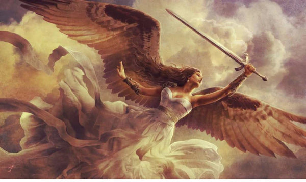 Gamermats Premium Playmat: White Angel - Jason Engel