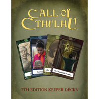 Call of Cthulhu 7th Ed: Keeper Decks