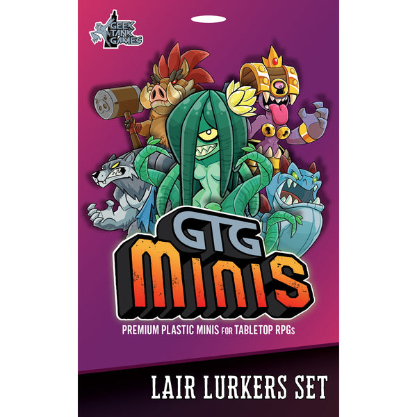 Geek Tank 2D Minis: Lair Lurkers Set
