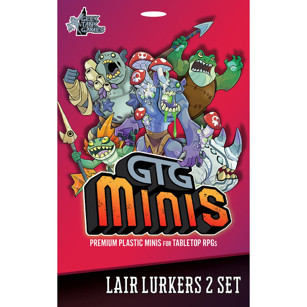 Geek Tank 2D Minis: Lair Lurkers 2 Set