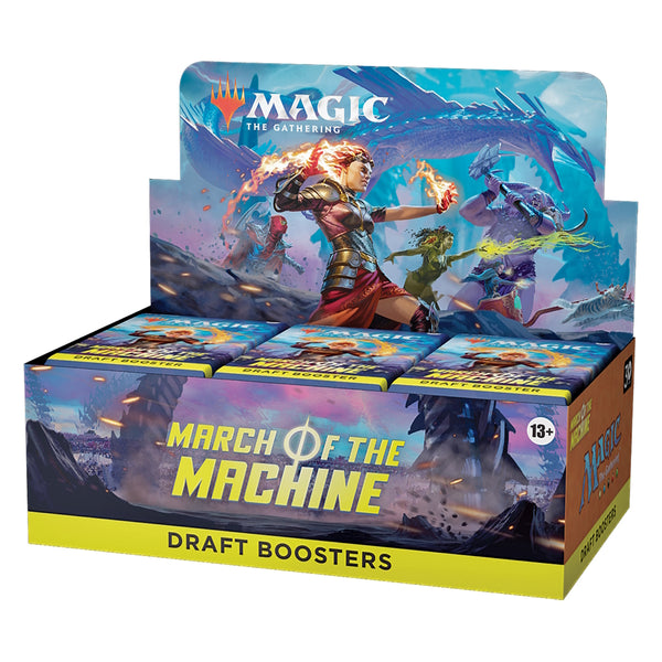MtG March of the Machine Draft Booster Display