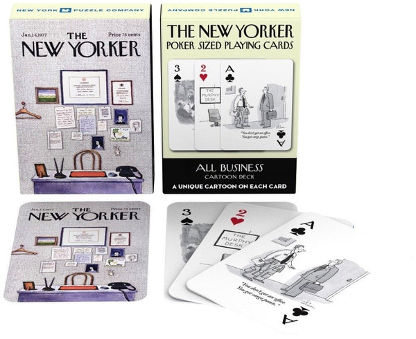 Playing Cards: The New Yorker: All Business