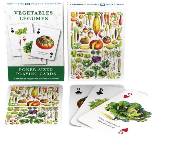 Playing Cards: Vegetables
