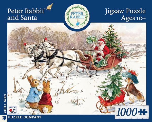 1000 Peter Rabbit and Santa
